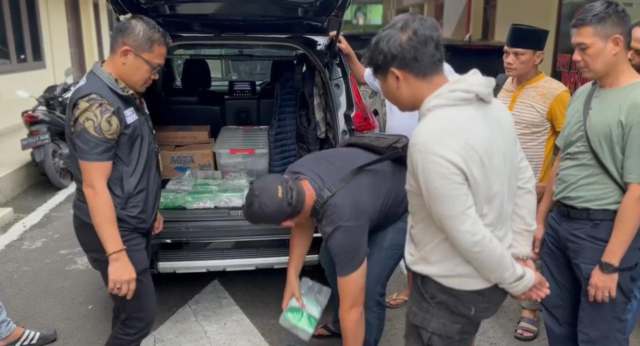 Polrestabes Medan gagalkan peredaran 12 Kg sabu asal Malaysia, Rabu (26/3/2025). Istimewa