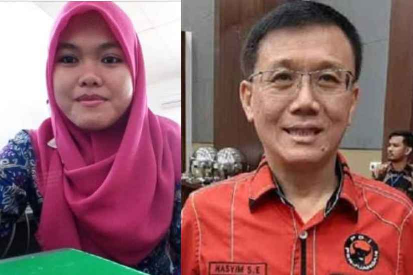 Ketua Umum Serikat Wanita Muslimah Nusantara (SWMN) Siti Mala Hayati, dan Hasyim SE