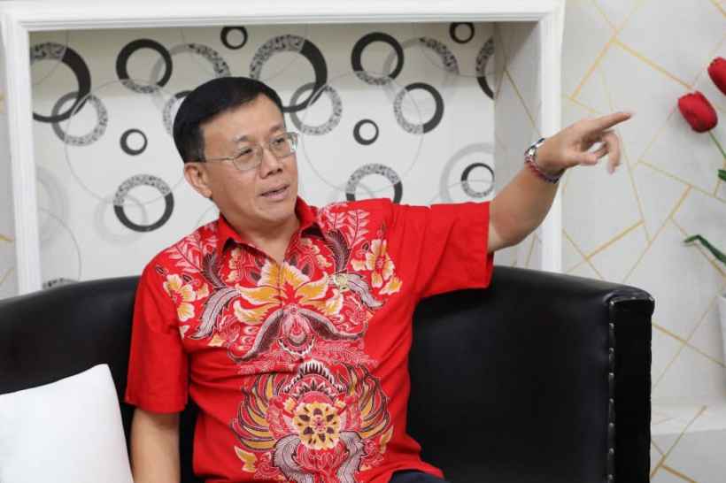Ketua DPC PDI Perjuangan Kota Medan Hasyim SE