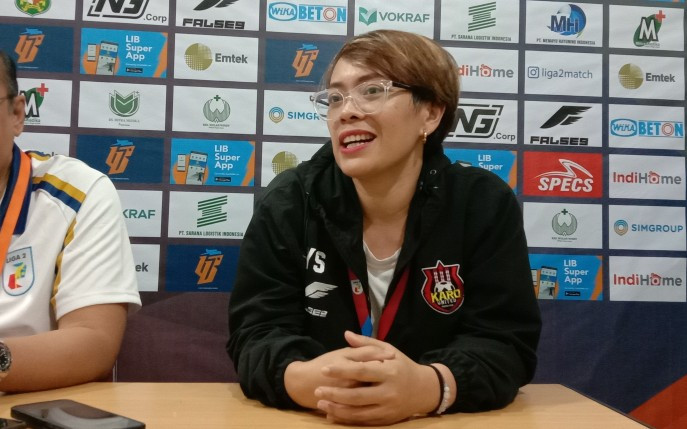 Sekretaris PSSI Sumut, Yosephine Sembiring,