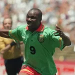 Legenda sepakbola Kamerun, Roger Milla. (AFP)