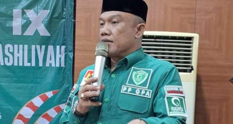 Ketua umum Gerakan Pemuda (GP) Al Washliyah Aminullah Siagian
