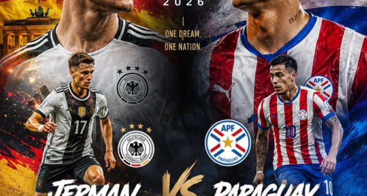 Preview jelang laga Jerman versus Paraguay di Piala Dunia 2026. (Kitamedan.com/