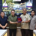 Bapenda Medan terima kunjungan kerja Bapenda Manado. (Ist)