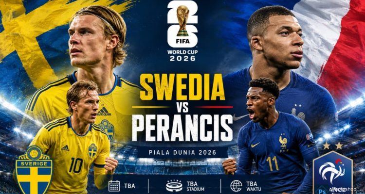 Laga Perancis versus Swedia akan berlangsung dinihari nanti. (Kitamedan.com)