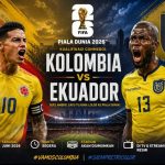 Laga Kolumbia versus Ekuador akan tersaji malam ini. (Kitamedan.com)