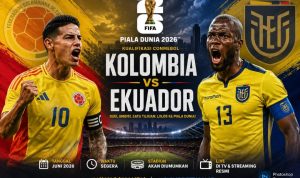 IMG-20260630-WA0026 Laga Kolumbia versus Ekuador akan tersaji malam ini. (Kitamedan.com)