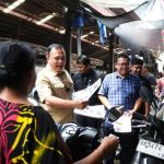 Kepala Bapenda Sumut Sutan Tolang Lubis turun menyosialisasikan Gerakan Sadar Pajak Kendaraan (GAS KEN) , Rabu (8/7/2026).