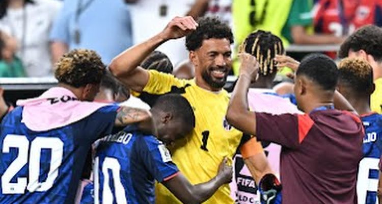 Pemain Tanjung Verde bersuka cita setelah memastikan lolos ke babak 32 besar Piala Dunia 2026. Foto: Reuters