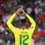 Penyerang Meksiko T Maseko tetap menjadi andalan Afrika Selatan saat menghadapi Kanada di babak 32 besar Piala Dunia. Foto: google