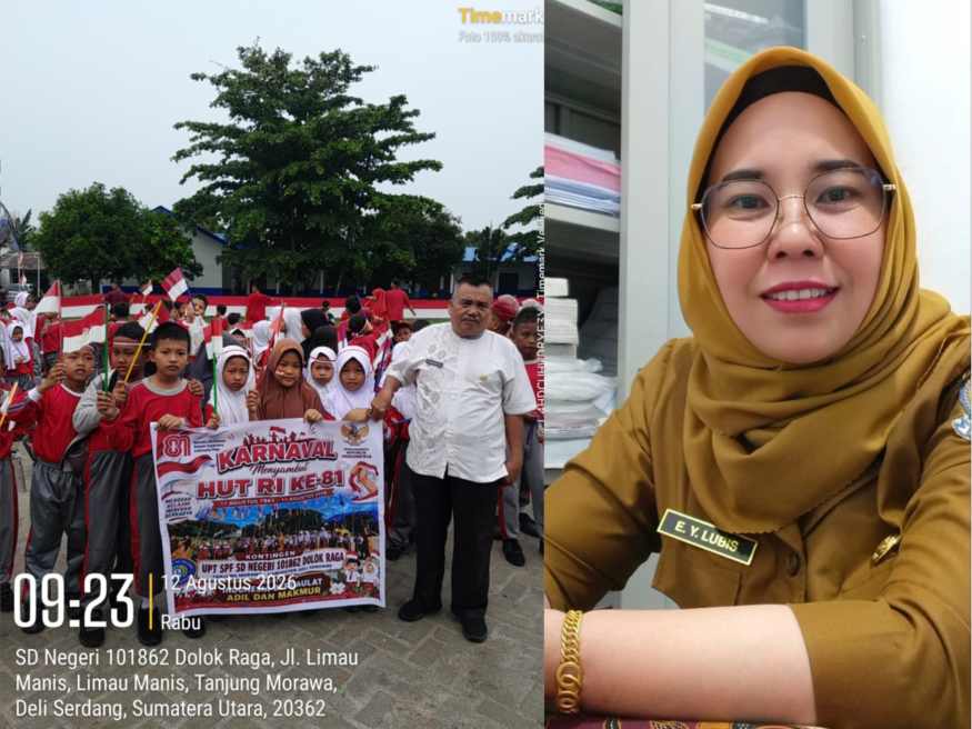 Kepala Sekolah SD Negeri 101862 Dolok Raga, Erni Yusri, S.Pd.SD., M.Si,