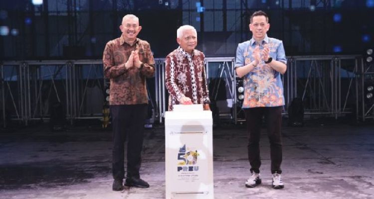 Wagubsu H Surya menghadiri Closing Ceremony yang digelar di Arena PRSU, Minggu (2/8/2026).
