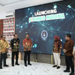 SiBUNGO, aplikasi Sistem Informasi Pajak Bumi dan Bangunan Berbasis Geospasial di Aula Kantor Bupati Madina, Komplek Perkantoran Payaloting, Panyabungan, Kamis (6/8/2026).