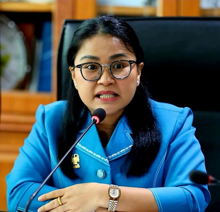 Anggota Komisi 1 DPRD Medan Margaret MS.