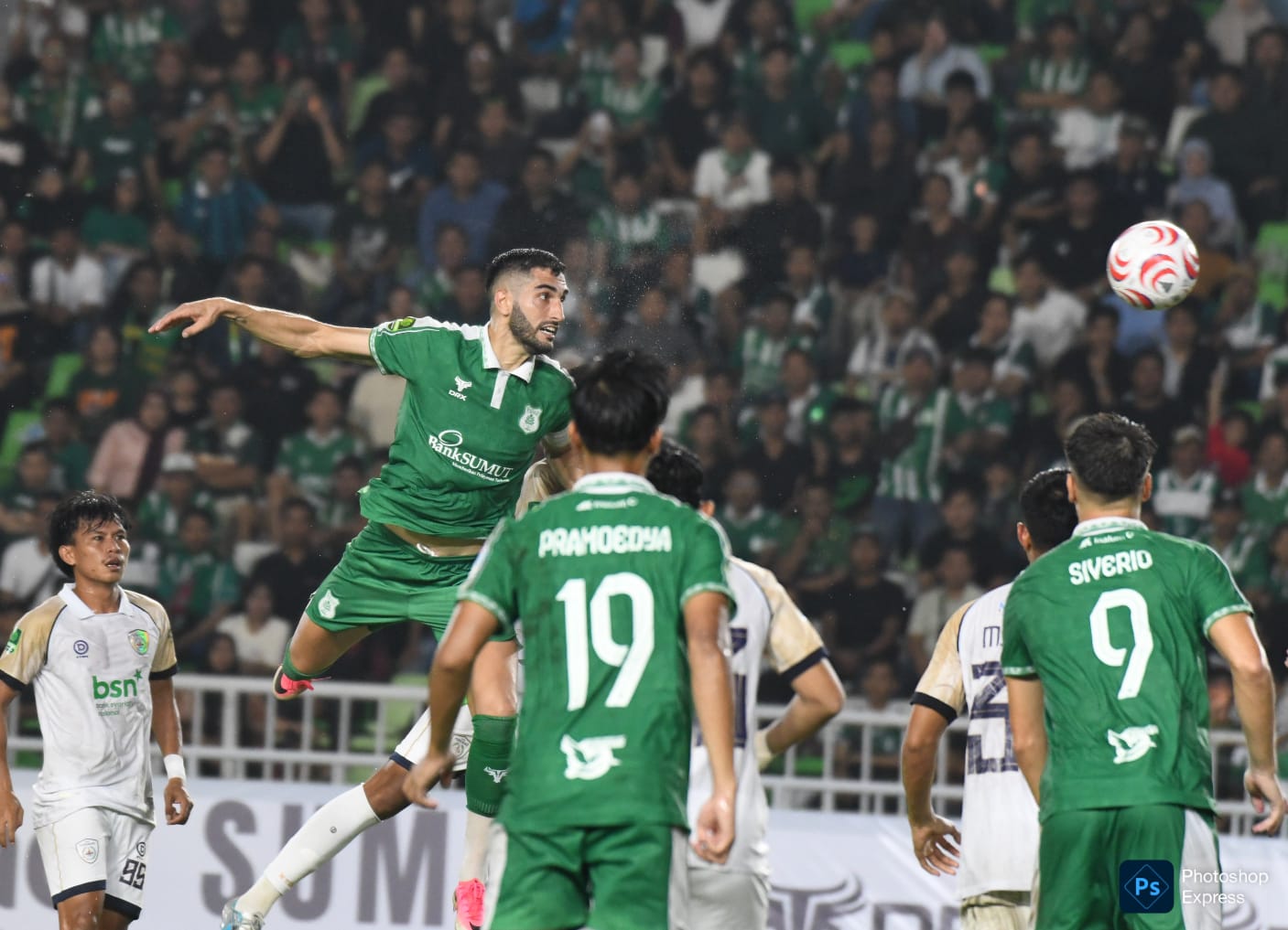 PSMS Medan sarangkan 4 gol ke gawang Persikad Depok tanpa balas. (Ist)